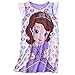 Sofia The First I Love Sophia Baby Girls' Toddler Short Sleeve Nightgown - Multi -