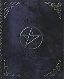 Magic Spell Book: of Shadows / Grimoire ( Gifts ) [ 90 Blank Attractive Spells Records & more * Paperback Notebook / Journal * Large * Pentacle ] (Magick Gifts) by 