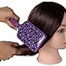 LuckyFine Pro 60% 22'' Real Hairdressing Brown Hair Training Head Mannequin Head With Clamp