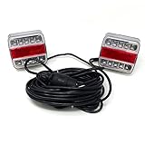 remolques agricolas usados  Kit Luces Magnetico 12 V con faros de LED ama 75991 Tractor Remolque Agricolo