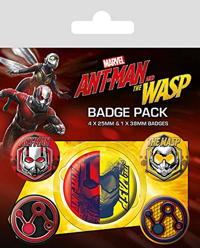 Marvel - Badge Pack Ant-Man & The Wasp