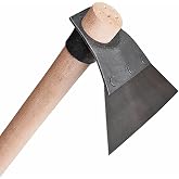 Alet&ccedil;antam &Ccedil;elik U&ccedil;lu Saplı &Ccedil;apa El Yormayan 150Gr Hafif Bah&ccedil;e Toprak Kazması, TYCQPRZCHN171534956532064