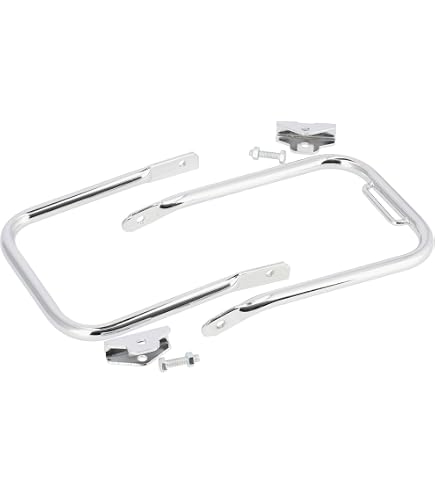 Gepäckträger Mit Stützbügel Und Schutzblechhalter Für Simson S50, S51, S70 – Verchromt & Pulverbeschichtet