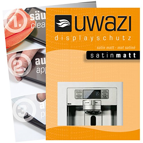 Preisvergleich Produktbild Samsung RS6A782GDSR / EG Schutzfolie 3x uwazi satin-matt Displayschutzfolie Folie