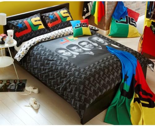 * OFFICIAL * JLS Double Duvet Cover and 2 x Pillowcase set. * NOVELTY BEDDING *