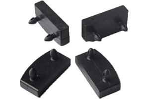 XIAONAN 53-54mm 20PCS Replacement Bed Slat Holders/Caps Kits Bundles Plastic End Caps Holders for single, double and king size beds