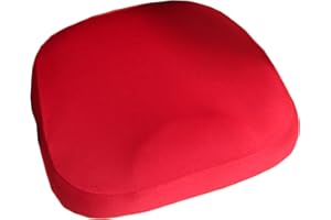 Anawakia Funda elástica para silla de oficina (45 x 48 cm), color rojo