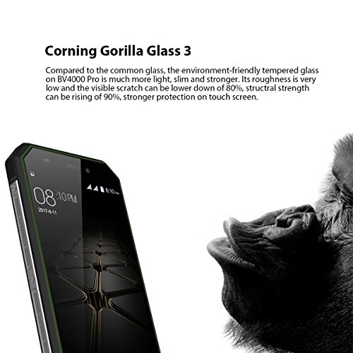 Outdoor Smartphone, Blackview BV4000pro Android 7.0, Dual-SIM Outdoor Handy Ohne Vertrag, 4,7 