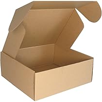 Mockup Di Scatola Di Cartone Ondulato Kraft - Foto 8