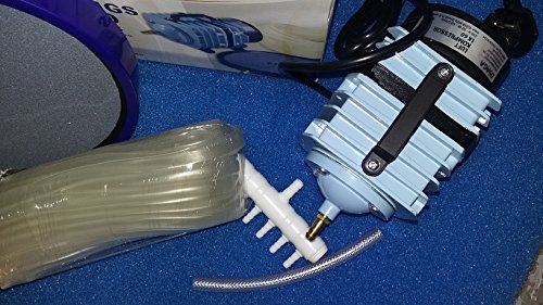Teichbelüftungs Set LK60 komplett 3-teilig, Eisfreihalter, nicht nur für den Winter.