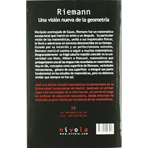 Riemann. Una visión nueva de la geometría (La matemática en sus personajes)