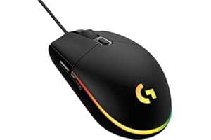 Logitech G203 2nd Gen Wired Gaming Mouse, 8,000 DPI, Rain...