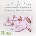 1Stop Graphics Shop - A WEE BIT OF HEAVEN WALL STICKER QUOTE - BABY NURSERY WALL ART DECAL X233 - Colour: Light Grey - Size: Small
