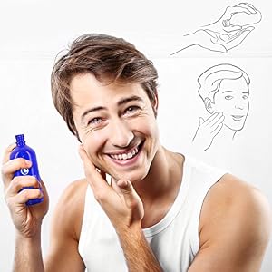 Shave oil, Pre & Post Shave oil, Best Natural shaving oil for sensitive skin. - Image 3