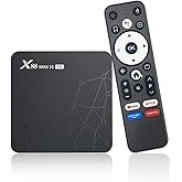 Box TV Android 14.0, Box Android 4K HDR10 2GB RAM 16GB ROM RK3518 Quad Core, 2.4G/5G dual-band WIFI Bluetooth 5.0, Ethernet 1