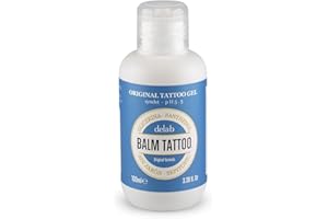 Balm Tattoo Cleansing Gel de 100 ml - Gel Limpiador de Tatuajes - Línea Aftercare con Fórmula Hidratante para Pieles Sensibles Tatuadas - Alivia la Picazón y Facilita la Curación