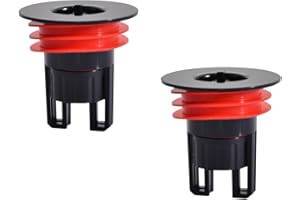 SEPWGUMD TECKI 2er-set Siphon de Sol en ABS pour Salle de Bain - Vidange Rapide，Anti Insecte et Anti Odeur， Filtre à Cheveux，Empêcher Le Colmatage，Adapté à La Douche
