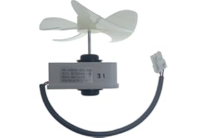 ORIGPARTS Conjunto de motor de ventilador evaporador de refrigerador KBL-48ZWT05-1202A DC12V para Frigidaire 5304518492 y Magic Chef 3059900004