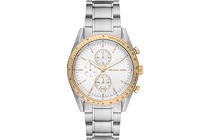 Michael Kors Orologio da uomo, movimento cronografo Accelerator, orologio in acciaio inossidabile con cassa da 42 mm