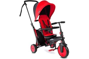 Smartrike STR3 - Triciclo pieghevole 6 in 1 per bambini, con certificazione, da 1 a 3 anni