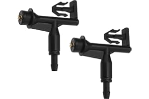Wjelet 2pcs 76810T5A003 Front Windscreen Washer Jet,Car Windshield Washer Nozzle for Honda Jazz Odyssey Elektron