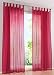 Produktbild 2er-Pack Schlaufenschal Gardine Schal Voile Vorhang Dekoschal BxH 140x225cm Rot