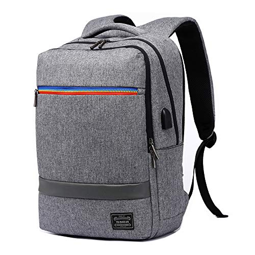 Preisvergleich Produktbild TuGuan 15,6 Zoll Laptop Rucksack Business Notebook Rucksack, Grau ...