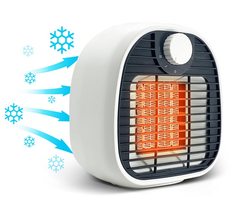 GIONEE No Oxygen Burning Electric Fan Room Heater & Blower For Winter PTC Element Heating Room (1000/2000 W),Gold