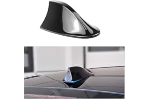 AYBEN Antenne d’aileron de Requin de Voiture, pour Dacia Duster 2018-2023 Antenne Radio FM/AM Toit Radio Signal Antenne Réception Booster,A