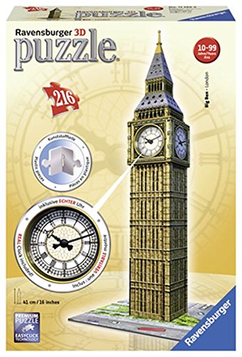 Preisvergleich Produktbild Big Ben + Uhr: Erleben Sie Puzzeln in der 3. Dimension