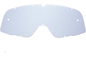 SeeCle Compatible pour 100% Barstow SE-41S225-HZ lentilles de rechange pour masques transparent compatible pour masque 100% Barstow Homme