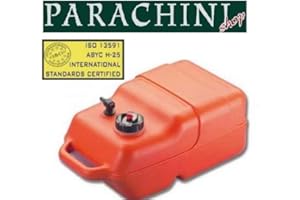 PARACHINI SHOP Tanica Serbatoio Portatile per Carburante Barca regolamentare (LT 12)