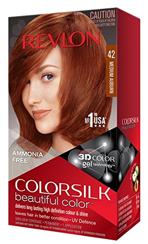 Revlon 0309978695424 Colorsilk By Hair Color Medium Auburn 1 Ea