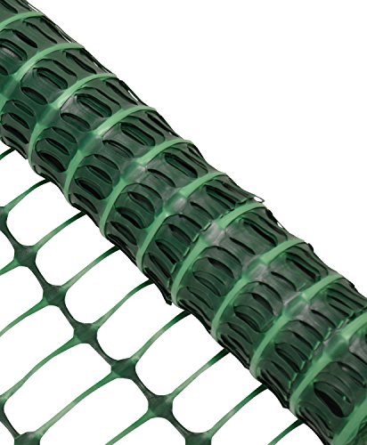 Woodside – Kunststoff-Hühnerzaun – Maschengewebe – Grün – 1 x 15 m (H x L) - 2