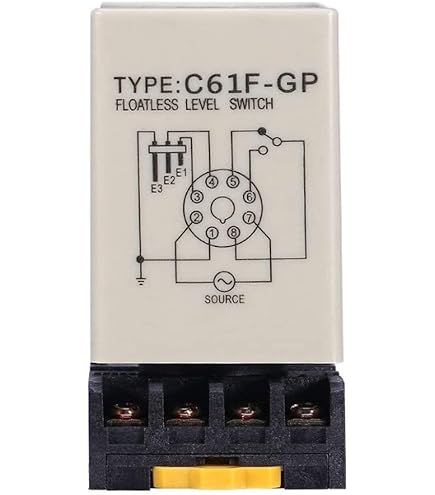 Relè Controllo Livello Liquido GRL8-02 | 10A AC/DC 24-240V | Per Serbatoi Acqua, Piscine - Foto 9