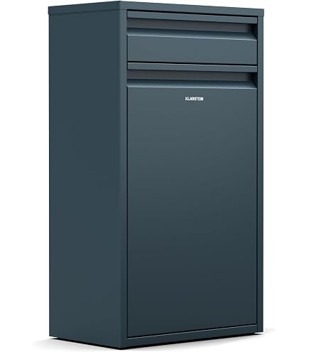 Mobil Plastic Poubelle Tri Sélectif 360L Grise - Certifiée EN 840 Pour Usage Extérieur