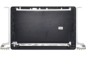 KBRPARTS Replacement LCD Back Cover Top Lid w/Hinges for HP 15-BS 15-BW 15T-BR, 250 G6 255 G6, HP 15-bs015dx 15-bs020wm 15-bs070wm 15-bw011dx 15-bw017cl Series Laptop 924899-001 L13909-001 AP204000260