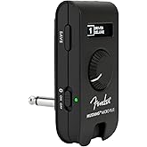 Fender Mustang Micro Plus Kulaklık Amplifikat&ouml;r&uuml;, Şarj Edilebilir Pil, Bluetooth Ses Akışı ve 50 Amper ve Efekt Modelleri, 2 
