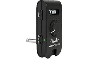 Fender Mustang Micro Plus wzmacniacz gitarowy, najlepszy osobisty wzmacniacz słuchawkowy z modelami 25 A, 25 efektami, Bluetooth i 100 ustawieniami, ładowanie USB