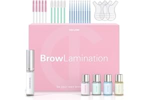 CICI Lash Professional Eyebrow Lamination Kit with Keratin Conditioning | Instant DIY Eye Brow Lift for Fuller, Thicker Brows | Easy to Use and Long Lasting Results