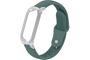 TUDIA Snap On PC Case with Adjustable Silicone Wristband Compatible with PLAUD NotePin AI Voice Recorder [for 5.6"–8.5" Wrists] Comfort Lightweight Wearable Strap Secure Fit Accessories