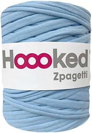 Baby blue Hoooked Zpagetti t-shirt crochet yarn (large roll)