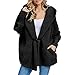 Produktbild Staresen Damen Mantel Plüschjacke Winter Winterjacke Steppjacke Warmen Outwear Reißverschluss Lange Ärmel Warmen Plüschjacke Mantel Damen Mode lässig