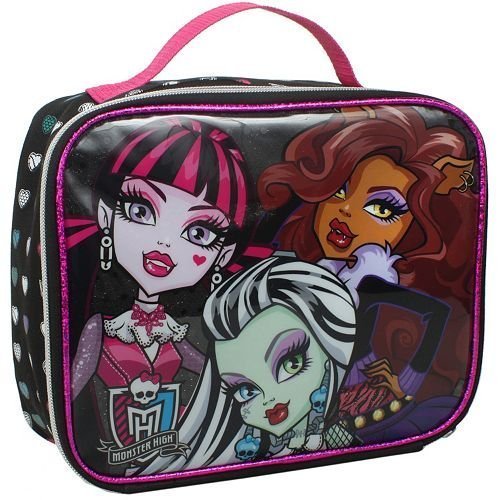 Monster High Lunch Bag with 3 Monster High Girls