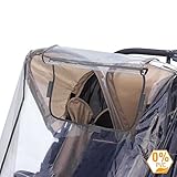 DIAGO 30008.75265 Komfort Regenschutz Zwillingswagen - 3