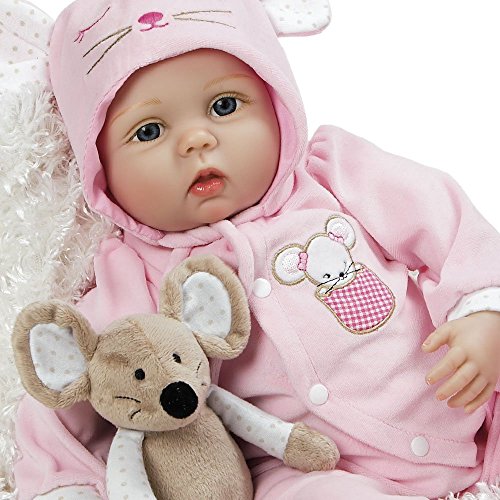 Paradise Galleries Great to Reborn Lifelike Realistic Soft Vinyl 53cm Baby Girl Doll Gift 
