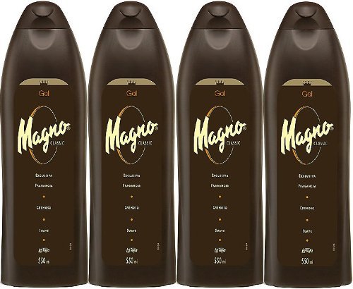 Magno Shower Gel 18.3oz./550ml (4Pack)!! by MAGNO