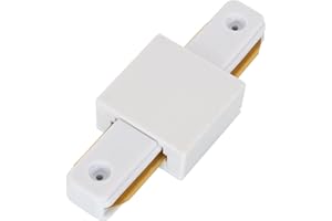 LEDKIA LIGHTING Connecteur Type I pour Rail Monophasé PC Blanc