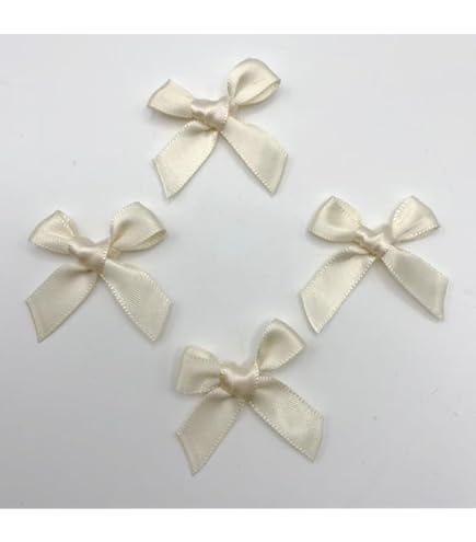 QUARKZMAN 50Pcs Mini Nu0153ud En Ruban Carreaux 2.5cm Nu0153uds En Ruban De