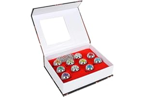 CoolChange 10 Anneaux en métal des Membres de l’Organisation Akatsuki